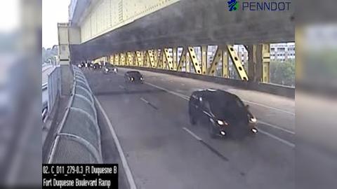 Downtown: I-279 @ MM 0.3 (FT DUQUESNE BLVD) Traffic Camera