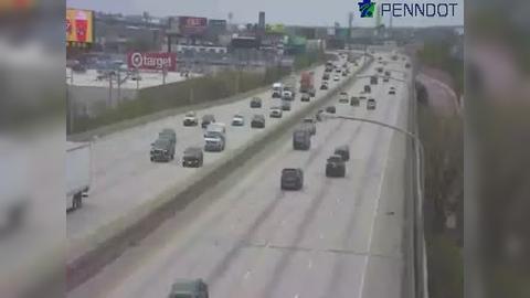 South Philadelphia: I-95 @ MM 19.5 (TASKER ST) Traffic Camera