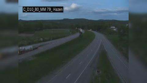 Pine Creek Township: I-80 @ EXIT 81 (PA 28 HAZEN) Traffic Camera