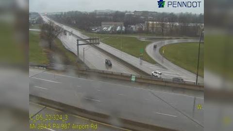 Traffic Cam Hanover Township: US 22 @ PA 987 NORTH AIRPORT RD EXIT Player