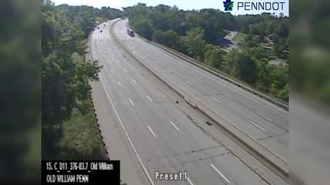 Traffic Cam Monroeville: I-379 @ MM 83.7 (OLD WILLIAM PENN HWY) Player