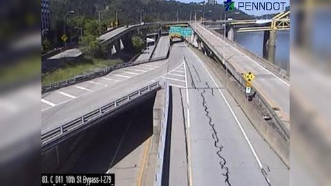 Traffic Cam Downtown: 10TH ST BYPASS @ I-279 Player