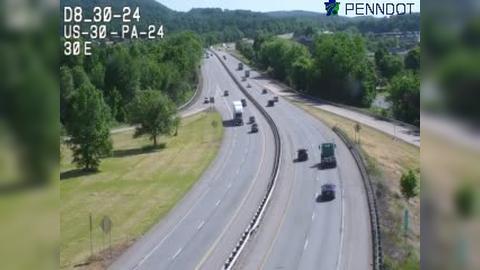 Traffic Cam Springettsbury Township: US 30 @ PA 24 MOUNT ZION RD EXIT Player
