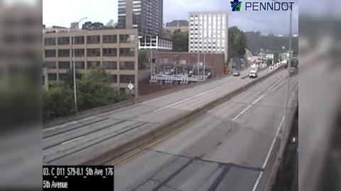 Downtown: I-579 @ FIFTH AVE Traffic Camera