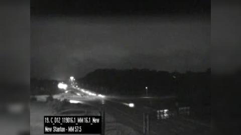 New Stanton: PA TURNPIKE 66 @ EXIT 0A (US 119 NORTH GREENSBURG) Traffic Camera