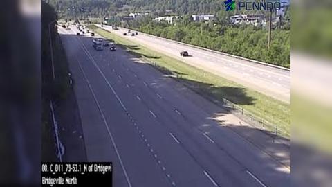 Collier Township: I-79 @ MM 53.1 (MILLERS RUN RD) Traffic Camera