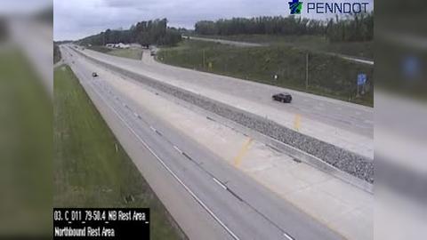 Traffic Cam South Fayette Township: I-79 @ MM 50.4 (I-79 REST STOP NORTHBOUND) Player