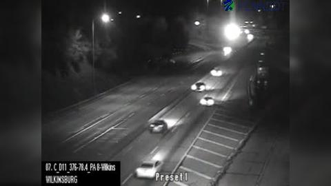 Traffic Cam Wilkinsburg: I-376 @ EXIT 78B (PA 8 NORTH WIKINSBURG) Player