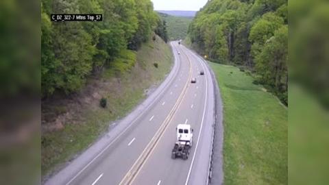 Armagh Township: US 322 @ TOP OF SEVEN MOUNTAINS Traffic Camera