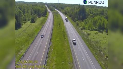 Tunkhannock Township: I-80 @ MM 290.5 (LONG POND RD) Traffic Camera