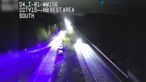 Traffic Cam Mountain Top: I-81 @ MM 156 (REST AREA DORRANCE) Player