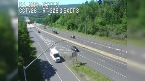 Plains Township: PA 309 @ EXIT 3 (WIKES-BARRE/PLAINS) Traffic Camera