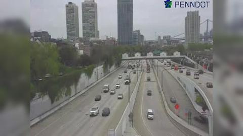 South Philadelphia: I-95 @ MM 20.5 (QUEEN ST) Traffic Camera