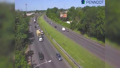 Philadelphia: I-95 @ MM 32.5 (LINDEN AVE) Traffic Camera