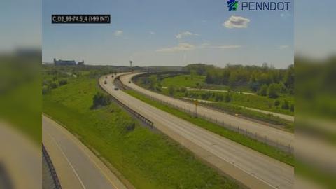 Traffic Cam College Township: I-99 @ MM 74.5 (US 220/322) Player