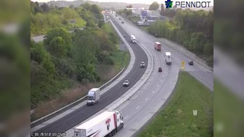 Upper Macungie Township: I-78 @ EXIT 51 (US 22 EAST PA TURNPIKE/LEHIGH VALLEY INTERNATIONAL AIRPORT) Traffic Camera