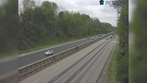 Traffic Cam Radnor Township: I-476 @ MM 14 (COUNTY LINE RD) Player
