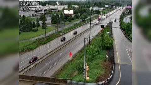Traffic Cam Bridgeport: US 30 @ GREENFIELD RD EXIT Player