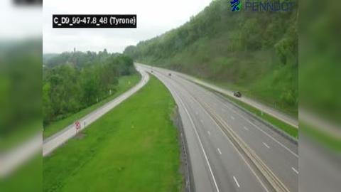 Tyrone: I-99 @ EXIT 48 (PA 453) Traffic Camera