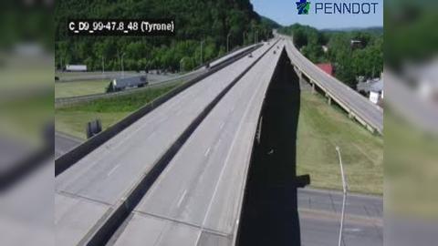 Tyrone: I-99 @ EXIT 48 (PA 453) Traffic Camera