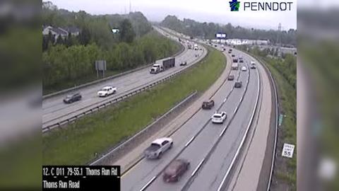 Traffic Cam Neville Park: I-79 @ MM 55.1 (THOMS RUN AND OAKDALE RD) Player