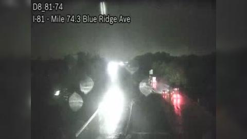 Traffic Cam Hanover Heights: I-81 @ MM 74 (BLUE RIDGE AVE) Player