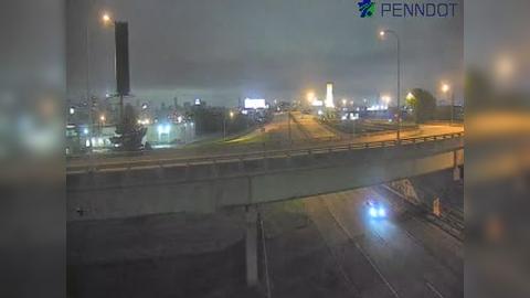 South Philadelphia: I-95 @ MM 18.5 (FRONT ST) Traffic Camera
