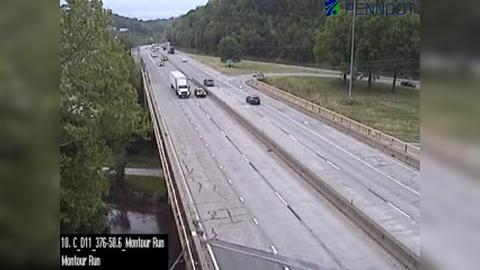 Traffic Cam North Fayette Township: I-376 @ EXIT 58 (MONTOUR RUN RD) Player