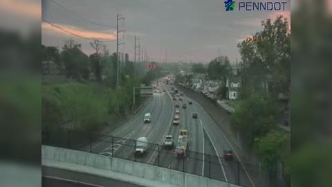 Chester: I-95 @ EXIT 6 (EDGEMONT AVE/AVE OF STATES) Traffic Camera