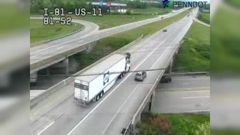 Middlesex: I-81 @ EXIT 52 (US 11 NEW KINGSTON) Traffic Camera