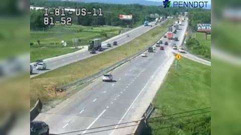 Traffic Cam Middlesex: I-81 @ EXIT 52 (US 11 NEW KINGSTON) Player