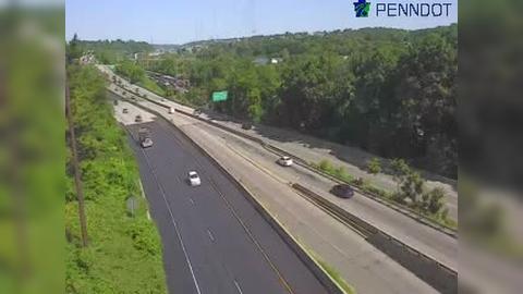 Traffic Cam Philadelphia: I-76 @ EXIT 340B SB (US 1 NORTH ROOSEVELT BLVD) Player