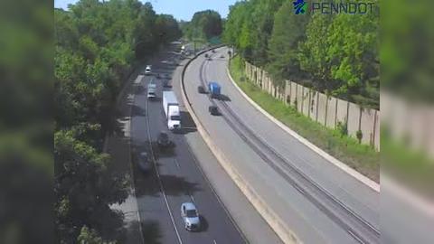 Marple Township: I-476 @ MM 9 (PA 3 WEST CHESTER PIKE) Traffic Camera