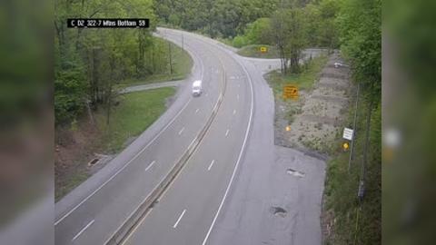 Armagh Township: US 322 @ BOTTOM OF SEVEN MOUNTAINS Traffic Camera