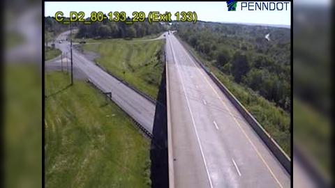 Traffic Cam Cooper Township: I-80 @ EXIT 133 (PA 53 KYLERTOWN/PHILIPSBURG) Player