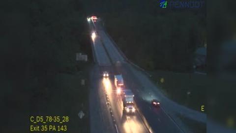 Traffic Cam Greenwich Township: I-78 @ EXIT 35 (PA 143 LENHARTSVILLE) Player