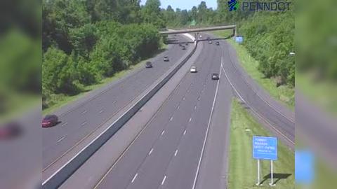 Traffic Cam Lower Makefield Township: I-295 @ MM 10 (WELCOME CENTER) Player