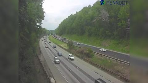 Traffic Cam Lower Merion Township: I-476 @ MM 14.2 (COUNTY LINE RD) Player