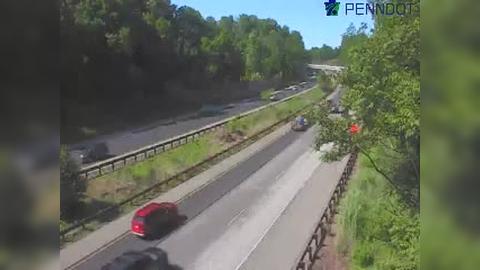 Traffic Cam Lower Merion Township: I-476 @ MM 14.2 (COUNTY LINE RD) Player