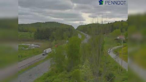 New Milford Township: I-81 NB @ EXIT 219 (PA 848 GIBSON) Traffic Camera