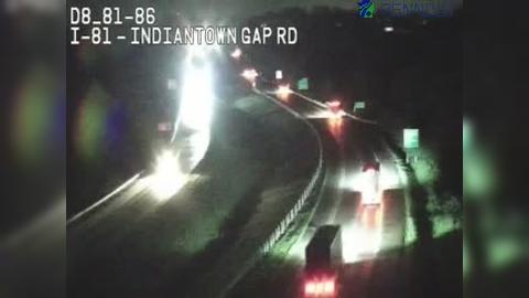 Traffic Cam East Hanover Township: I-81 MM 86 (INDIANTOWN GAP RD) Player