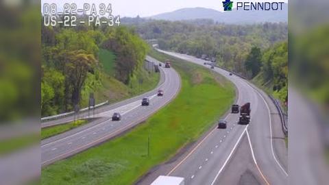 Traffic Cam Newport: US 22/322 @ PA 34 Exit Player