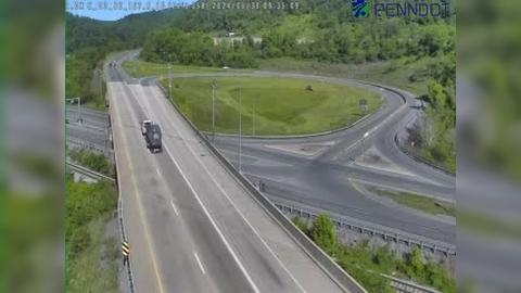 Boggs Township: 1-80 WB @ EXIT 158 (PA 150/US 220 MILESBURG) Traffic Camera