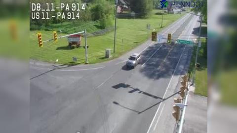 Guilford Township: US-11 @ PA-914 (SWAMPFOX HOLLOW RD) Traffic Camera