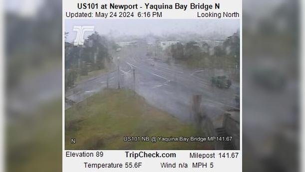 Traffic Cam Newport: US101 at - Yaquina Bay Bridge N Player