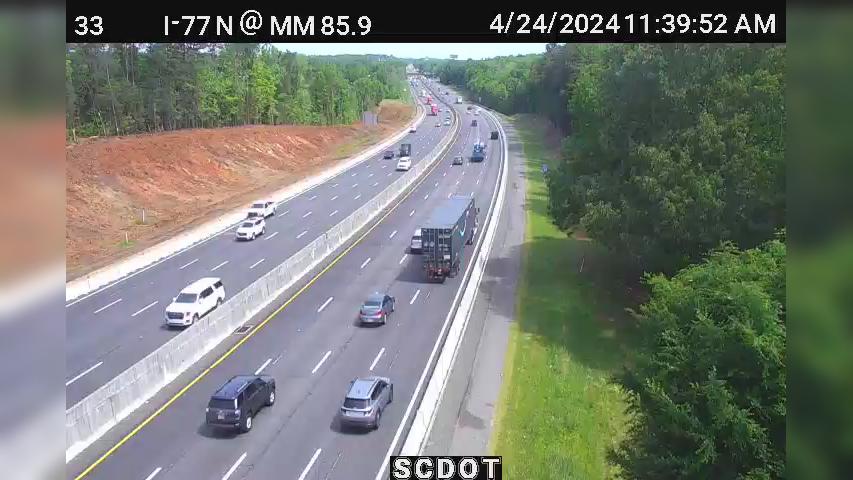 Traffic Cam Riverview: I-77 N @ MM 85.9 Player