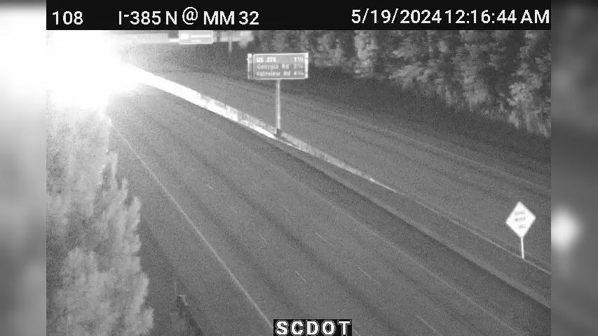 Traffic Cam Camelot: I-385 N @ MM Player