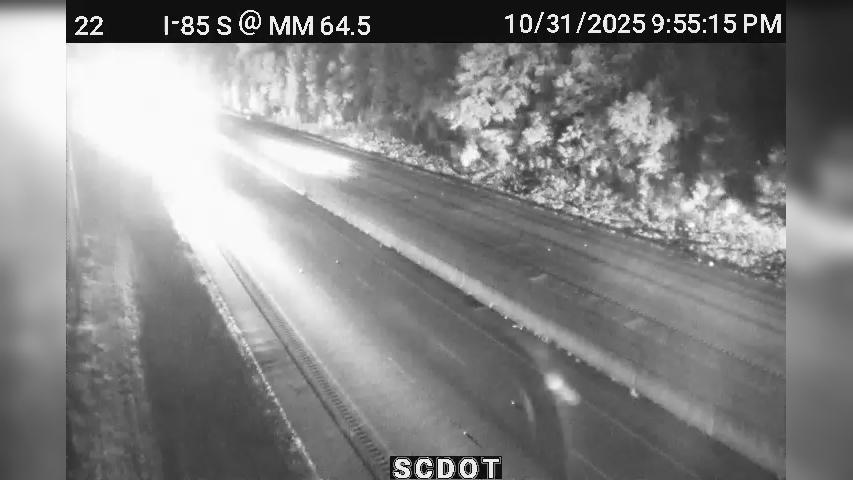 Startex: I-85 S @ MM 64.5 Traffic Camera