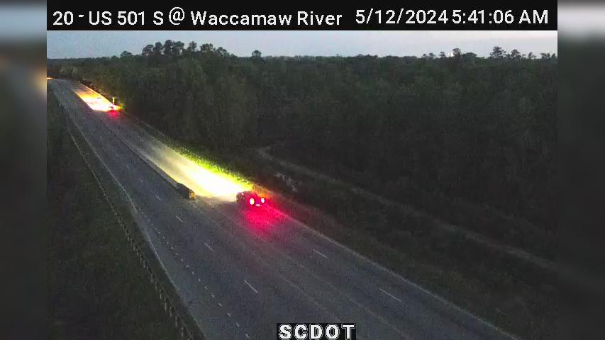 Traffic Cam Red Hill: US 501 S @ Waccamaw River Player