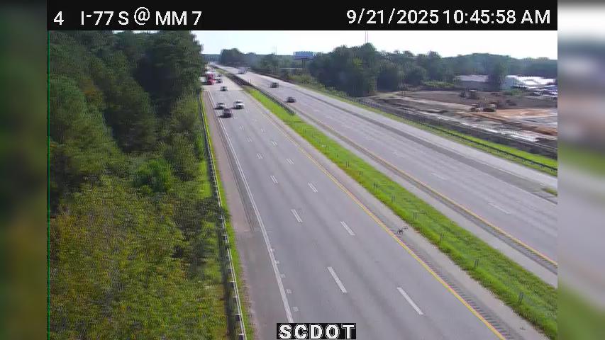 Traffic Cam Columbia: I-77 S @ MM Player